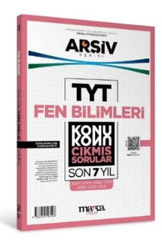 TYT Fen Bilimleri Konu Konu Çıkmış Sorular Son 7 Yıl | Marka Yayınları (Ciltsiz)