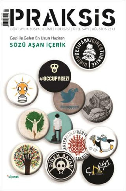 Praksis Gezi Özel Sayı Ağustos 2013 | Dipnot Yayınları (Ciltsiz)