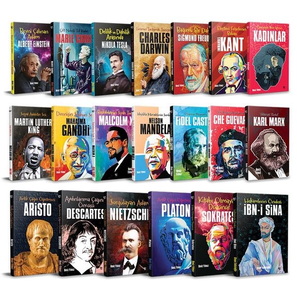 Asrın Dahileri – 20 Kitap | Halk Kitabevi (Ciltsiz)