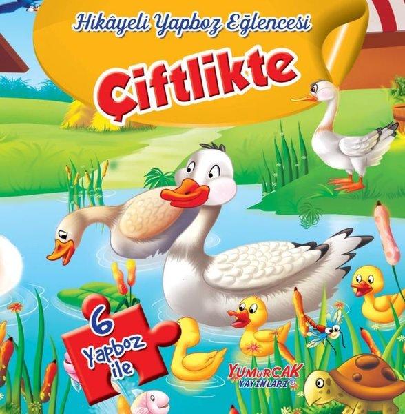 Çiflikte - Hikayeli Yapboz Eğlencesi | Yumurcak Yayınları (Ciltli) - Resim 1