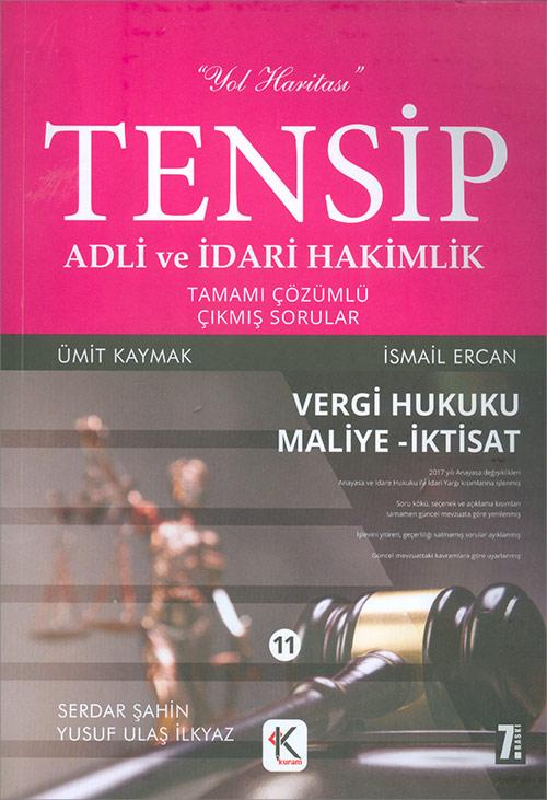 Tensip 11 Vergi Hukuku Maliye ve İktisat Çözümlü Çıkmış Sorular Kuram Kitap - Resim 1