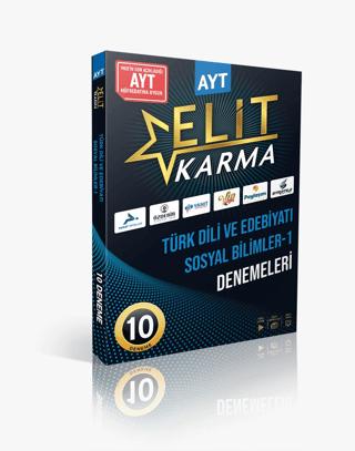 Elit Karma AYT Edebiyat Sosyal Bilgiler 1-10' lu Deneme Meb Yeni Müfredat | Paraf Yayınları (Ciltsiz) - Resim 1