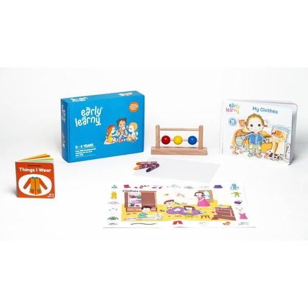 EarlyLearny İngilizce Bebek Eğitim Kitap Seti 18. Ay | EarlyLearny (İnce Kapak) - Resim 3