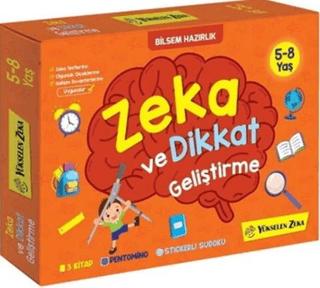 5-8 Yaş Zeka ve Dikkat Geliştirme Seti (Zeka Testleri, Okul ve Sınav Başarısı, Düşünme Becerileri, Problem Çözme)