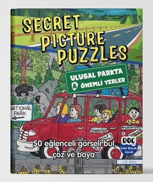 Secret Picture Puzzles - Ulusal Parkta & Önemli Yerler | Dahi Olacak Çocuk Yayınları (İnce Kapak) - Resim 1