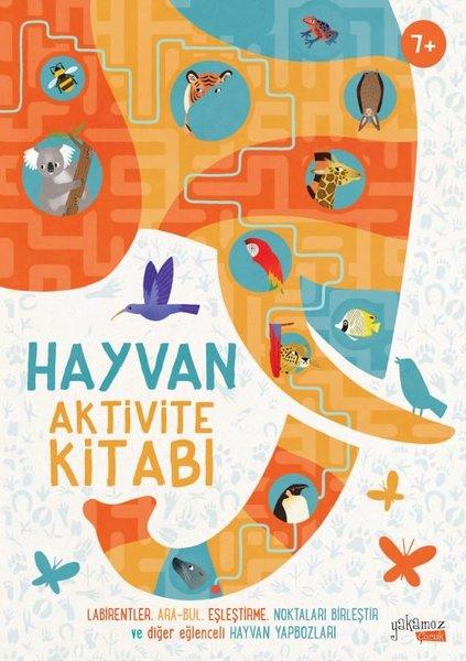 Hayvan Aktivite Kitabı 7 + | Yakamoz Yayınları (İnce Kapak) - Resim 1