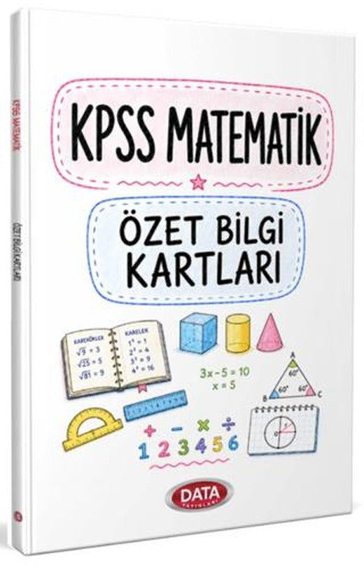 2026 KPSS Matematik Özet Bilgi Kartları | Data Yayınları (Ciltsiz)