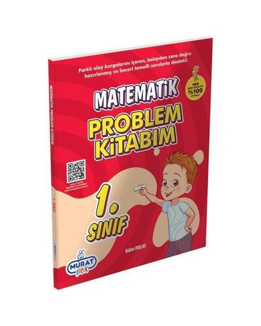 3605 1. Sınıf Matematik Problemler Kitabım | Murat Yayınları (İnce Kapak)
