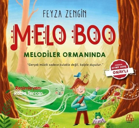 Melo Boo Melodiler Ormanında | Ahbap Kitap (İnce Kapak)