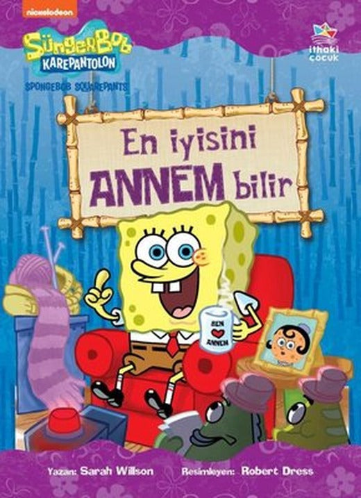 SüngerBob KarePantolon - En İyisini Annem Bilir | İthaki Çocuk