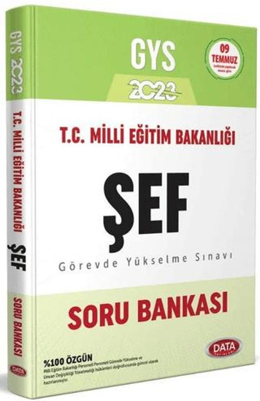Milli Eğitim Bakanlığı Şef GYS Soru Bankası | Data Yayınları (Ciltsiz)
