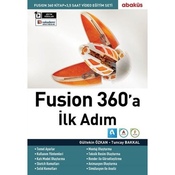 Fusion 360'a İlk Adım | Abaküs Kitap (İnce Kapak)