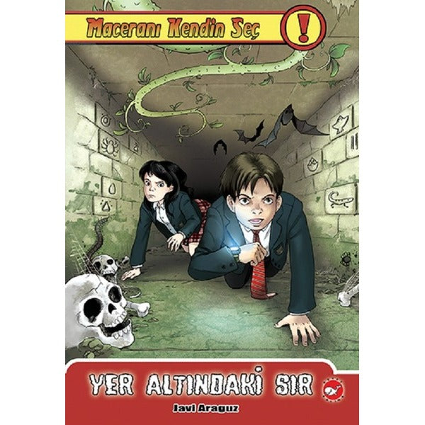 Maceranı Kendin Seç 9-Yer Altındaki Sır | Beyaz Balina Yayınları (İnce Kapak)
