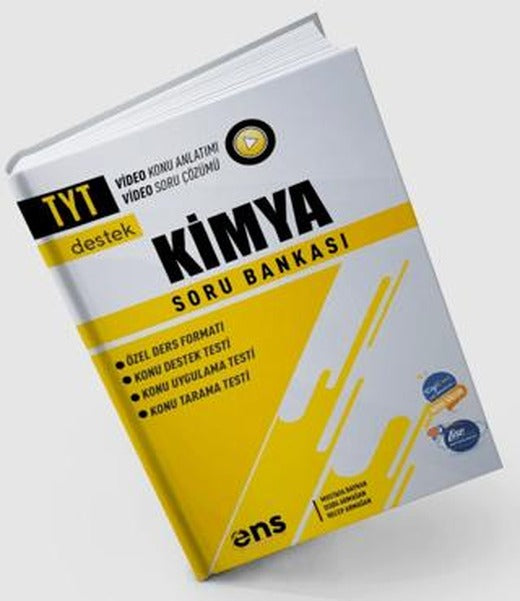TYT Destek Kimya Soru Bankası | ENS Yayınları (Ciltsiz)