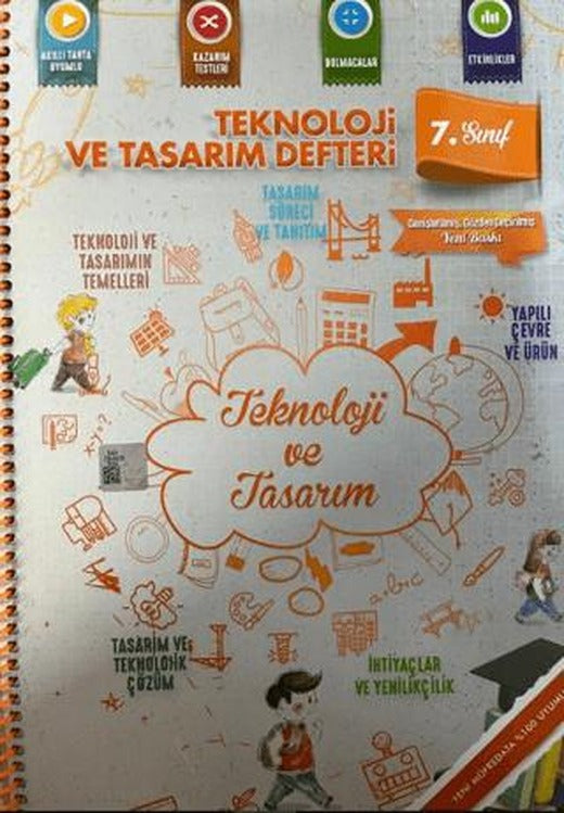 7. Sınıf Teknoloji ve Tasarım Defteri | Efx Akademi Yayınları (Ciltsiz)