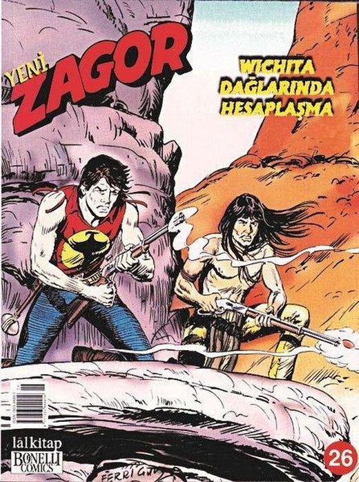 Zagor Sayı 26-Wichita Dağlarında Hesaplaşma | Lal (İnce Kapak)