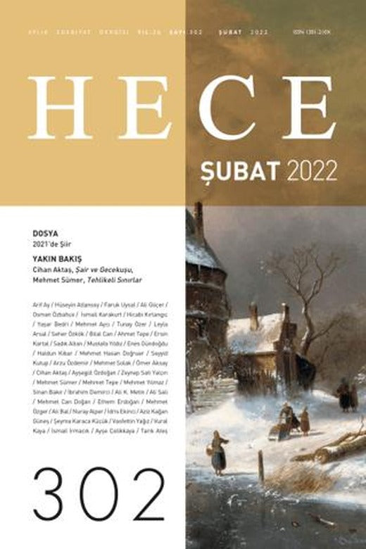 Hece Dergisi Sayı: 302 Şubat 2022 | Hece Dergisi (Ciltsiz)