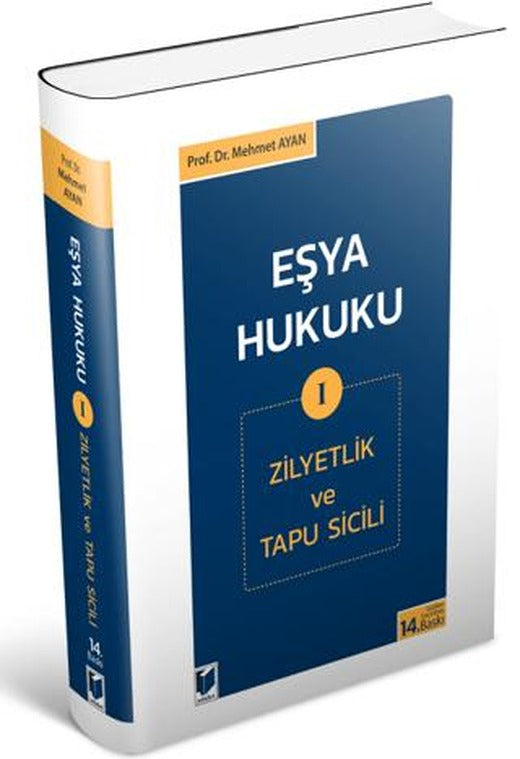 Eşya Hukuku 1 (Zilyetlik ve Tapu Sicili)