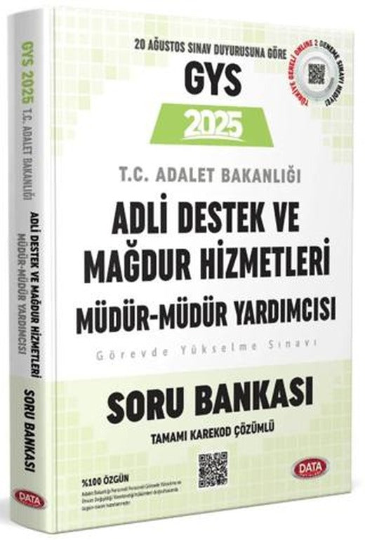 Adalet Bakanlığı Adli Destek ve Mağdur Hizmetleri Müdürü ve Müdür Yardımcısı - Karekod Çözümlü