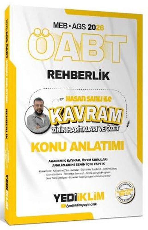 2026 MEB AGS ÖABT Hasan Sanlı ile Rehberlik Kavram Zihin Haritaları ve Özet Konu Anlatımı