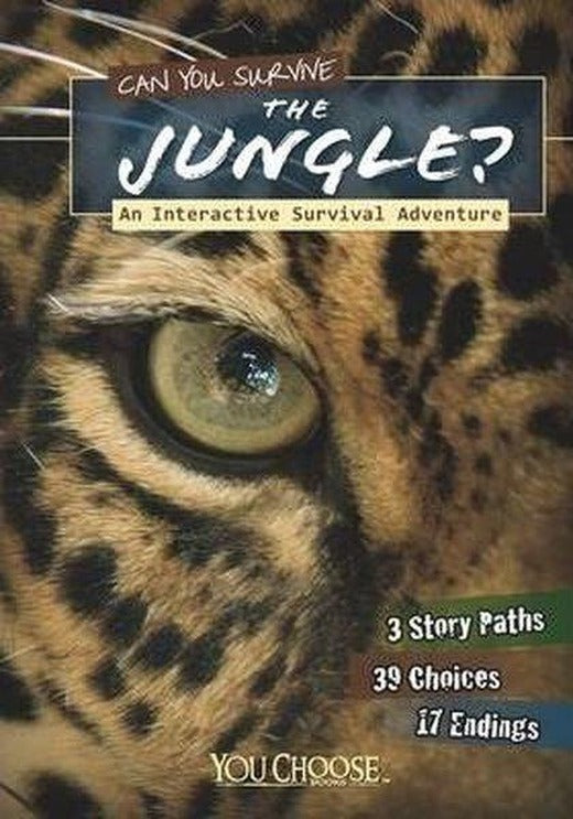Can You Survive the Jungle?: An Interactive Survival Adventure (You Choose: Survival) | Raintree (İnce Kapak)