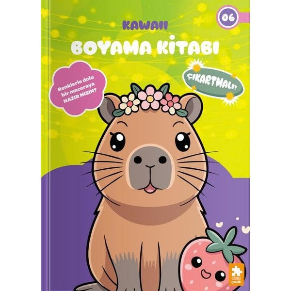 Kawaii Boyama Kitabı 6 | Eksik Parça Yayınları (İnce Kapak)