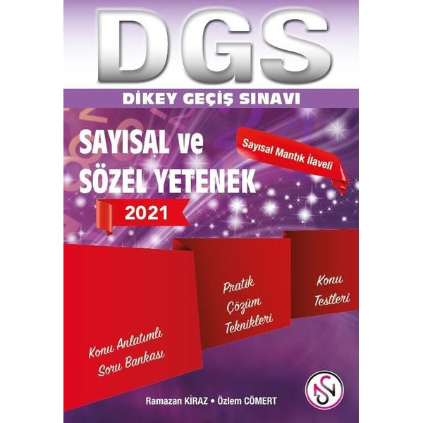 DGS Tek Kitap Sayısal Sözel Yetenek Konu Anlatımlı Soru Bankası | NSN Yayınevi (İnce Kapak)