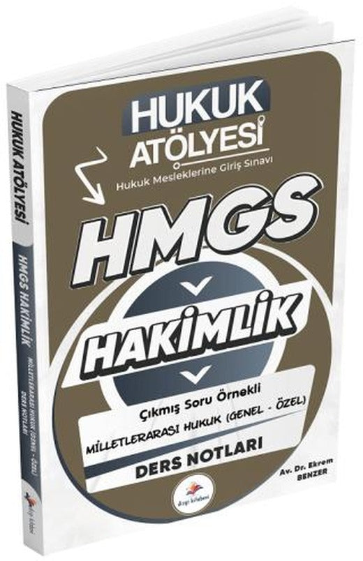 Hukuk Atölyesi HMGS Hakimlik Milletlerarası Hukuku Ders Notları | Dizgi Kitap (Ciltsiz)
