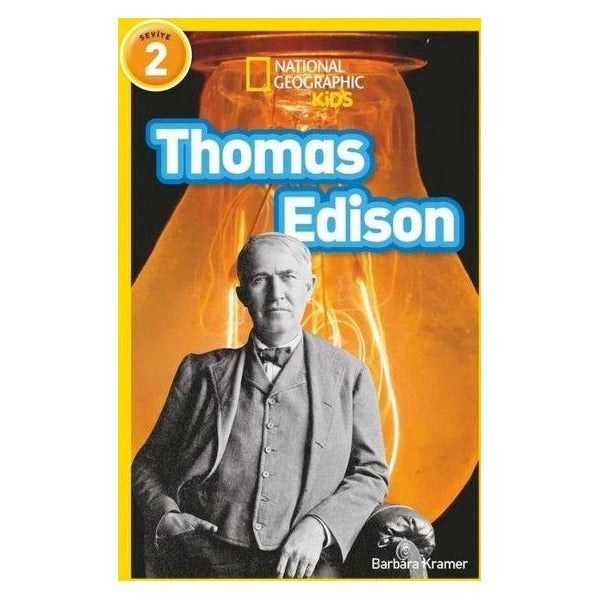 Thomas Edison - National Geographic Kids - Seviye 2 | Beta Kids (İnce Kapak)