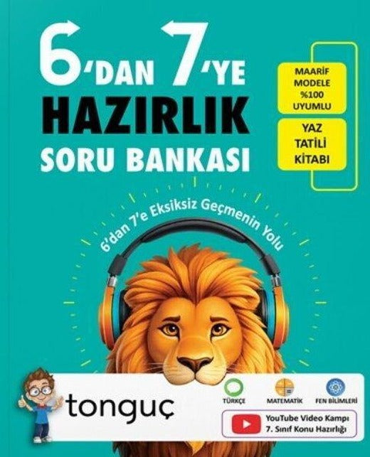 6'dan 7'ye Hazırlık Kitabı | Tonguç Akademi (İnce Kapak)