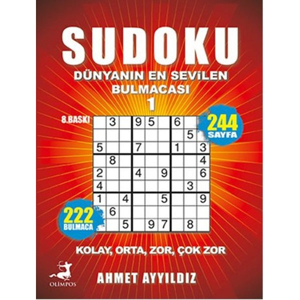 Sudoku | Olimpos Yayınları (İnce Kapak)