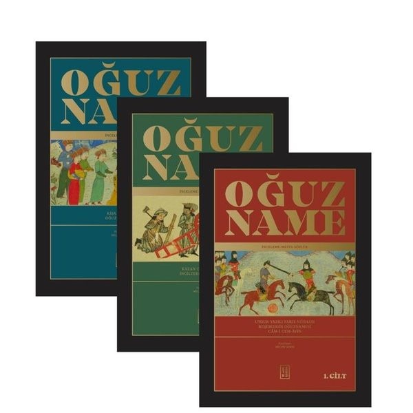 Oğuzname Seti - 3 Kitap Takım | Necati Demir (İnce Kapak)