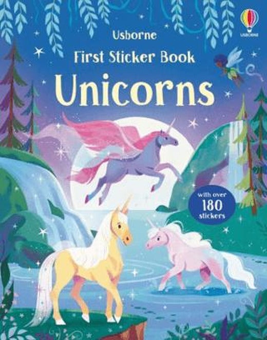 First Sticker Book Unicorns | Usborne (Ciltsiz)