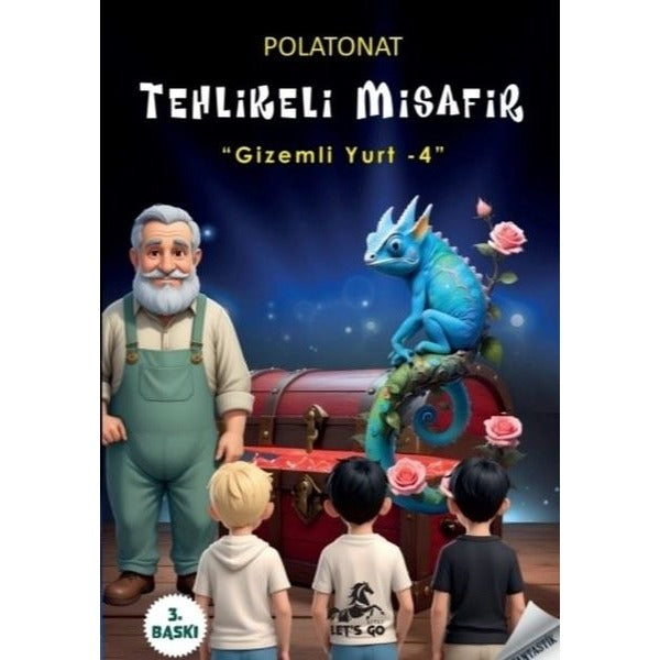 Tehlikeli Misafir - Gizemli Yurt 4 | Let's Go Kitap (İnce Kapak)
