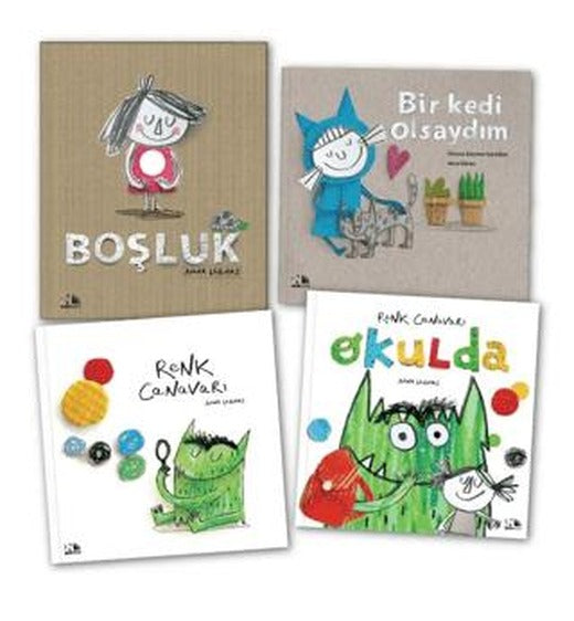 Anna Llenas'tan 4 Kitap | Nesin Yayınevi (Ciltsiz)
