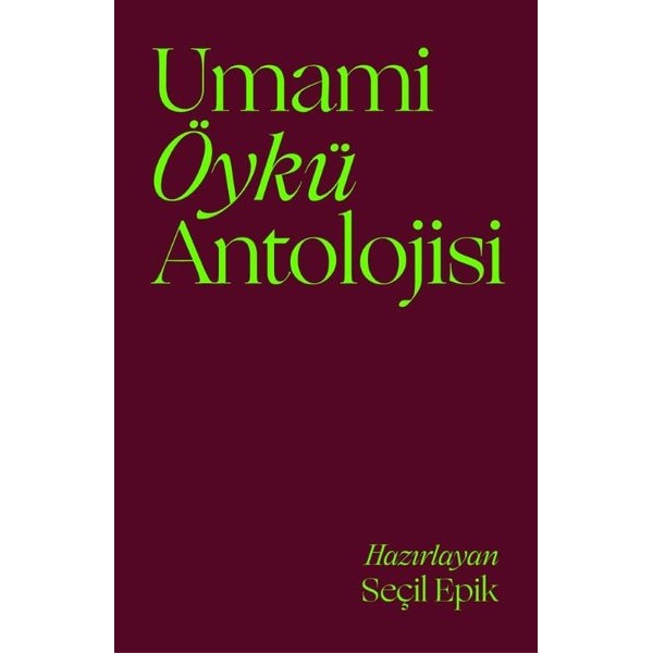 Umami Öykü Antolojisi | Umami Kitap (Cep Boy)