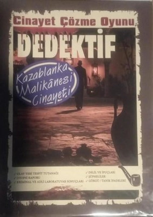 Kazablanka Malikanesi Cinayeti - Dedektif Cinayet Çözme Oyunu | Kolektif (İnce Kapak)