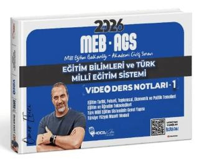2026 MEB-AGS Eğitim Bilimleri ve Türk Milli Eğitim Sistemi Video Ders Notları - 1