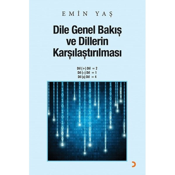 Dile Genel Bakış ve Dillerin Karşılaştırılması | Cinius (İnce Kapak)