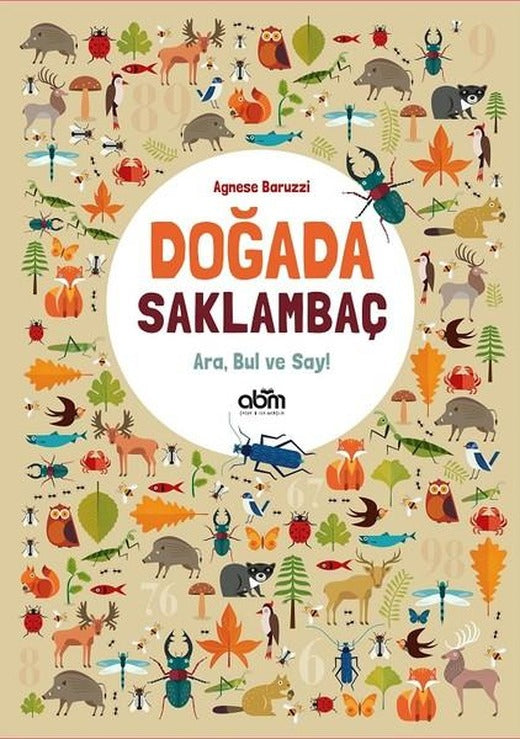 Doğada Saklambaç Ara Bul ve Say! | Abm Yayınevi (İnce Kapak)