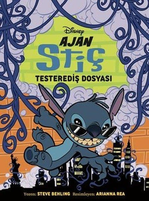 Disney Ajan Stiç - Testerediç Dosyası | Beta Kids (İnce Kapak)