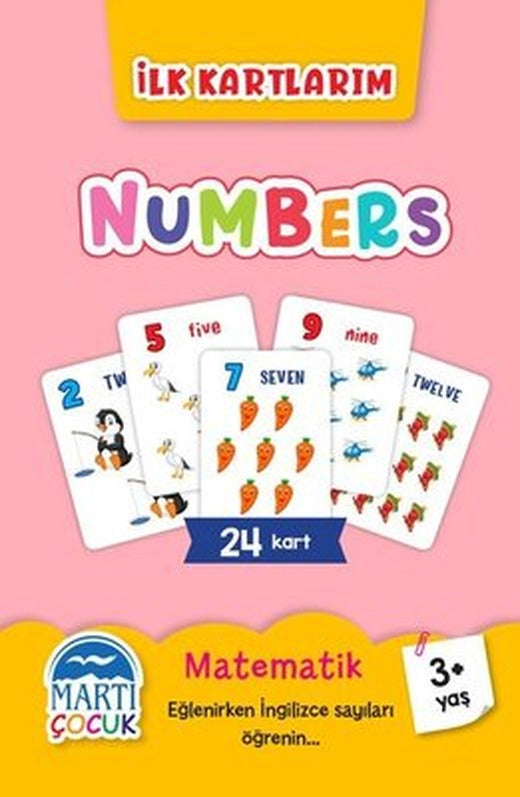 Numbers - İlk Kartlarım 3+ Yaş | Martı Yayınları