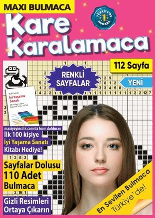 Maxi Kare Karalamaca 21 | Maxi Yayıncılık (Ciltsiz)
