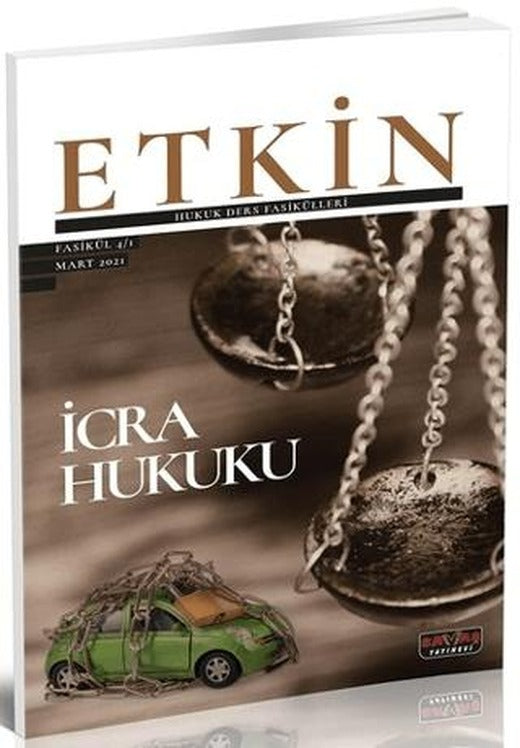 Etkin Hukuk Ders Fasikülleri 1 İcra Hukuku | Savaş Yayınevi (Ciltsiz)