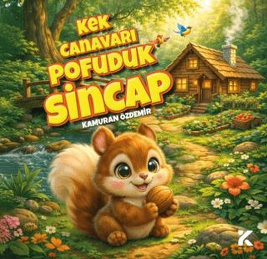 Kek Canavarı Pofuduk Sincap | Kiba Yayımcılık (Ciltsiz)