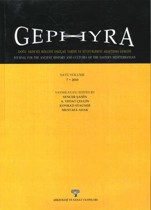 GEPHYRA Sayı 7 / Volume 7 - 2010 | Gephyra (Ciltsiz)