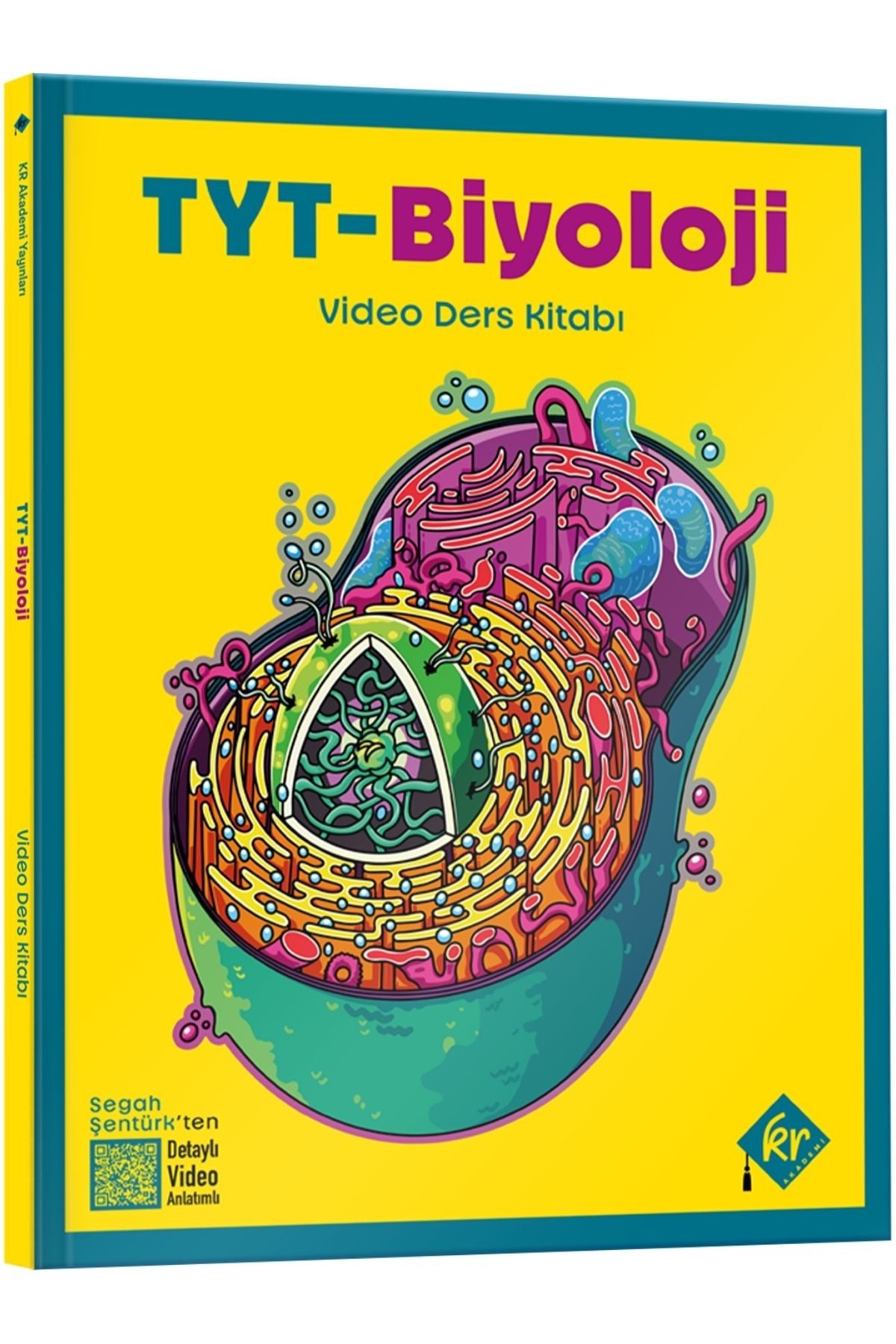 Segah Hoca TYT Biyoloji Video Ders Kitabı | KR Akademi (İnce Kapak)