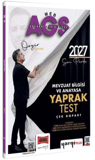 2027 MEB-AGS Mevzuat Bilgisi ve Anayasa Çek Kopart Yaprak Test | Yargı Yayınevi (Ciltsiz) - Resim 1