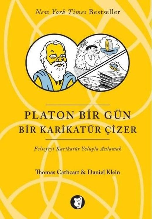 Platon Bir Gün Bir Karikatür Çizer | Aylak Kitap (İnce Kapak)