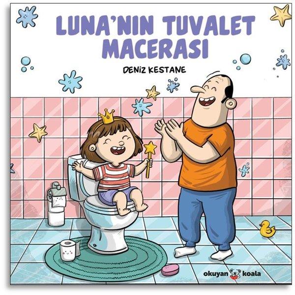 Luna'nın Tuvalet Macerası | Okuyan Koala (İnce Kapak) - Resim 1